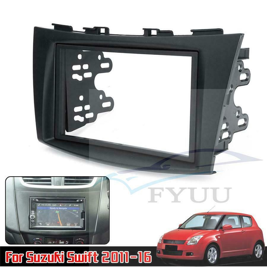Car Radio Stereo Fascia Panel Cover Trim Plate Frame Bezel For Suzuki Swift11-16