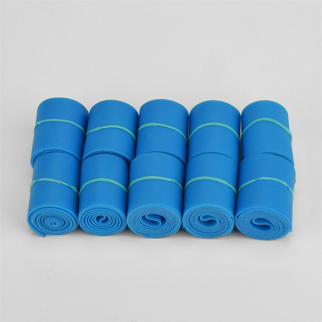 20 Packs 1'' Disposable Emergency Rubber Tourniquet for Camping Travel
