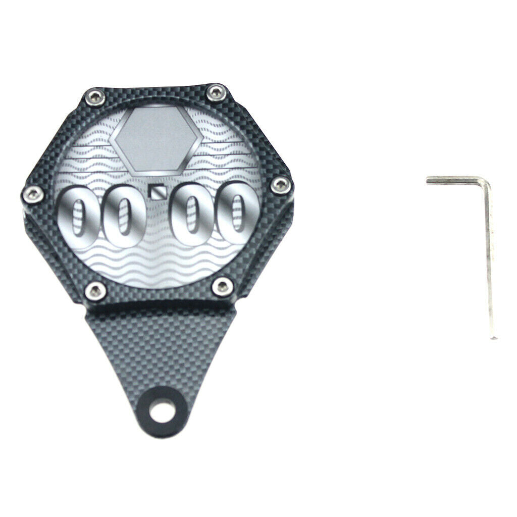 Aluminum CNC Waterproof Motorcycle Tax Disc Plate Holder for Scooters Quad Bikes