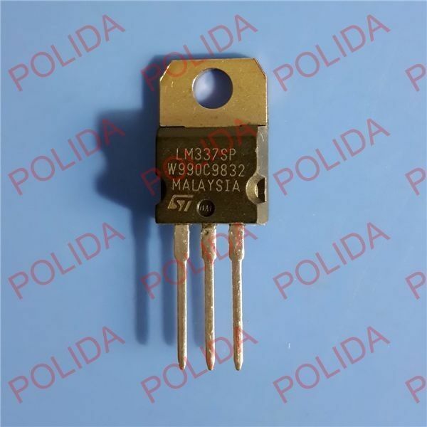5PCS 3-TERMINAL ADJUSTABLE REGULATORS IC ST TO-220 LM337SP