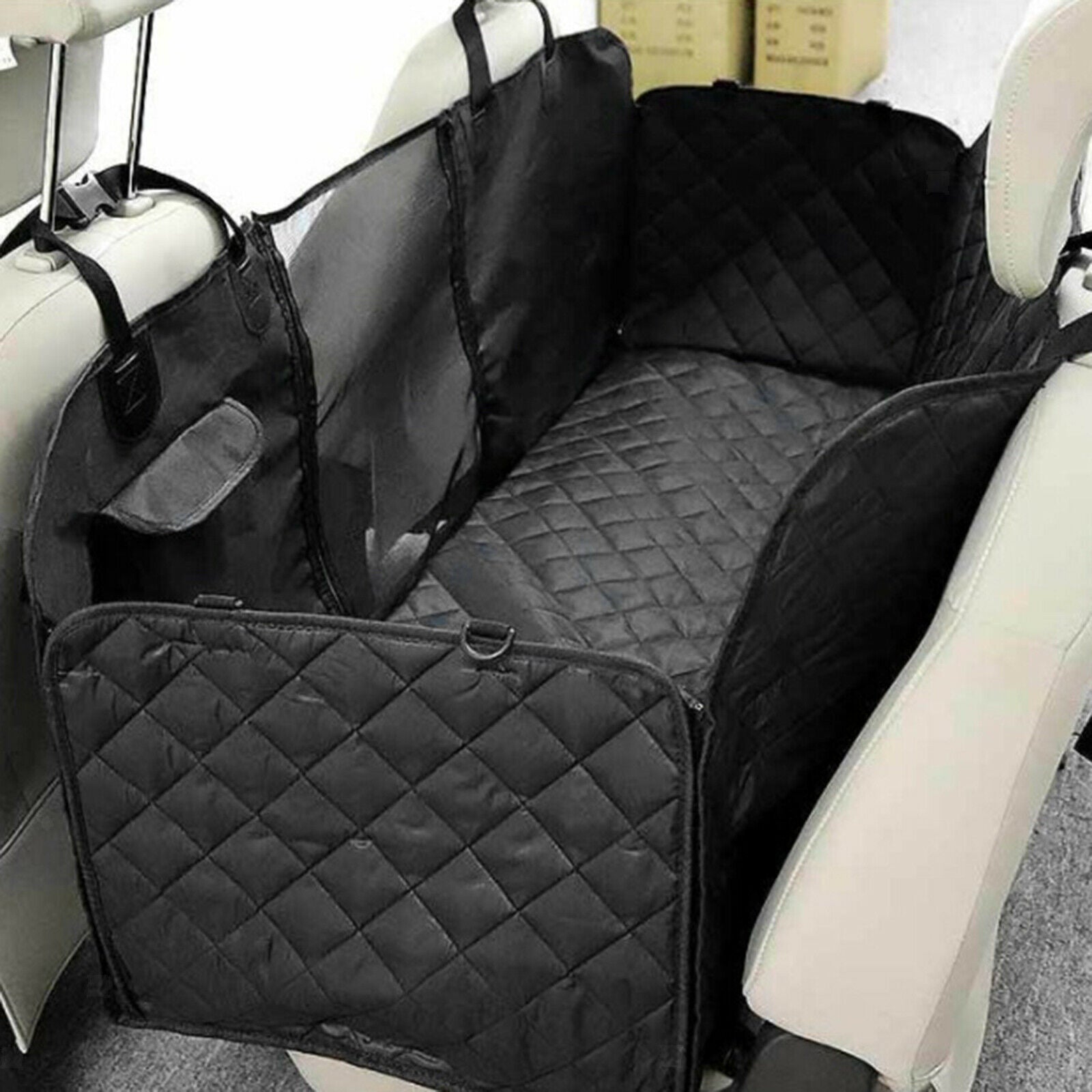 Premium Dog Car Back Seat Waterproof Durable Cover Travel Van Mat Hammock