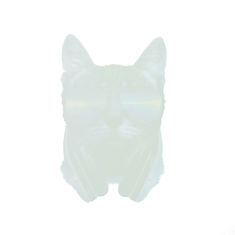 Music Cat Iron on Patches Washable Heat Transfer Stickers T-shirt Applique.l8