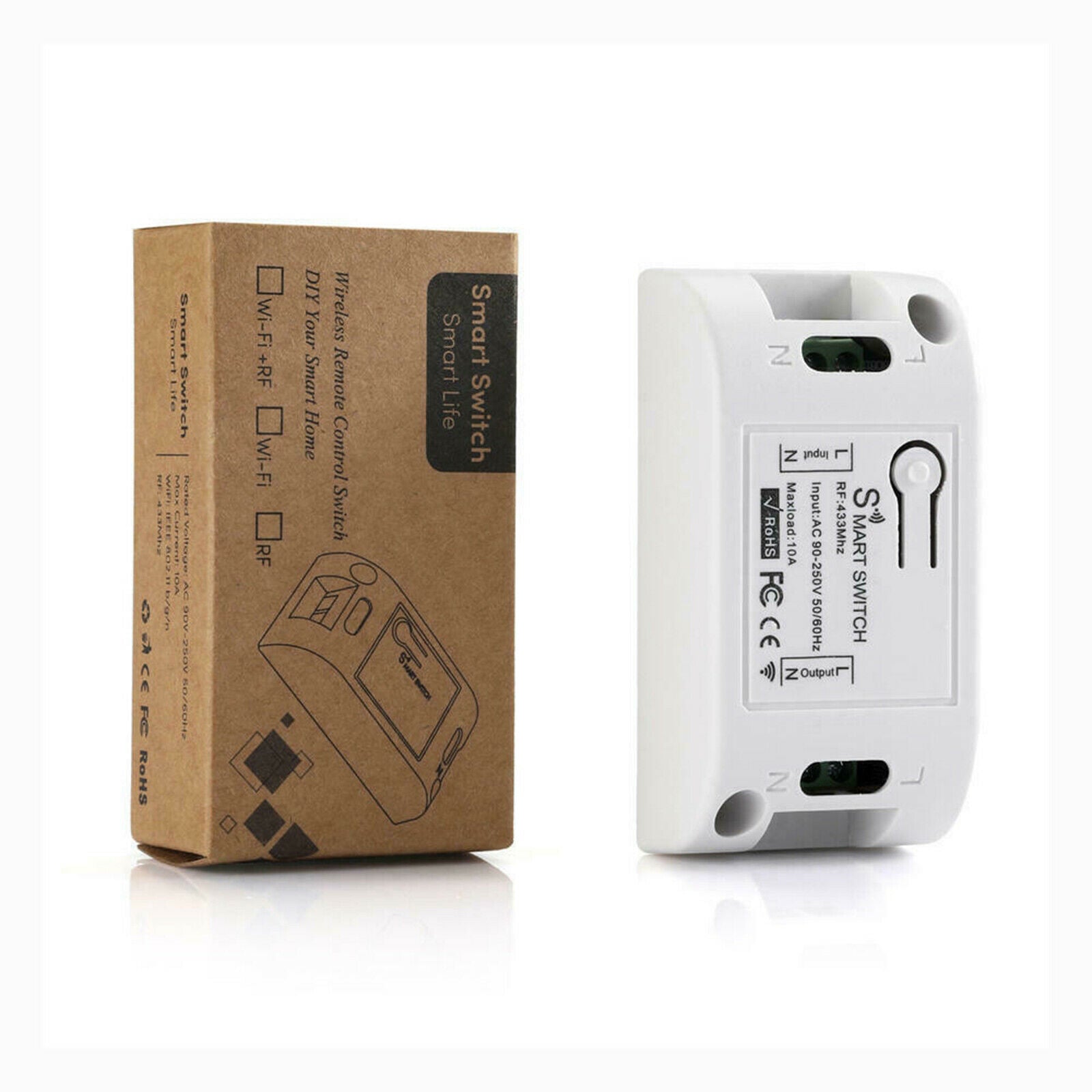 WiFi Smart Light Switch Timer APP Works with   Google Home Appliances