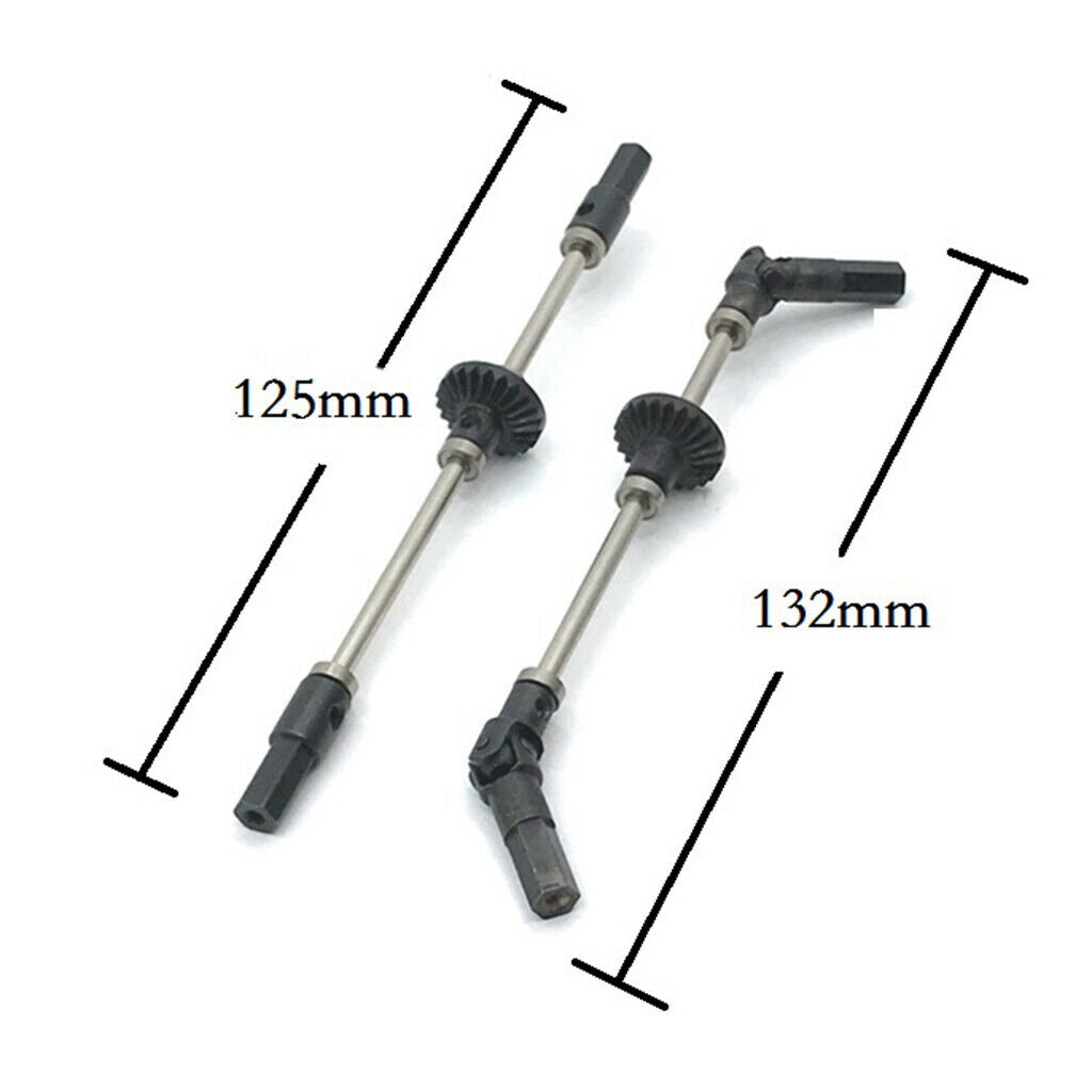 Upgrade Bridge Axle For WPL B24 C14 C24 Henglong 1:16 6WD RC Truck Car Accs
