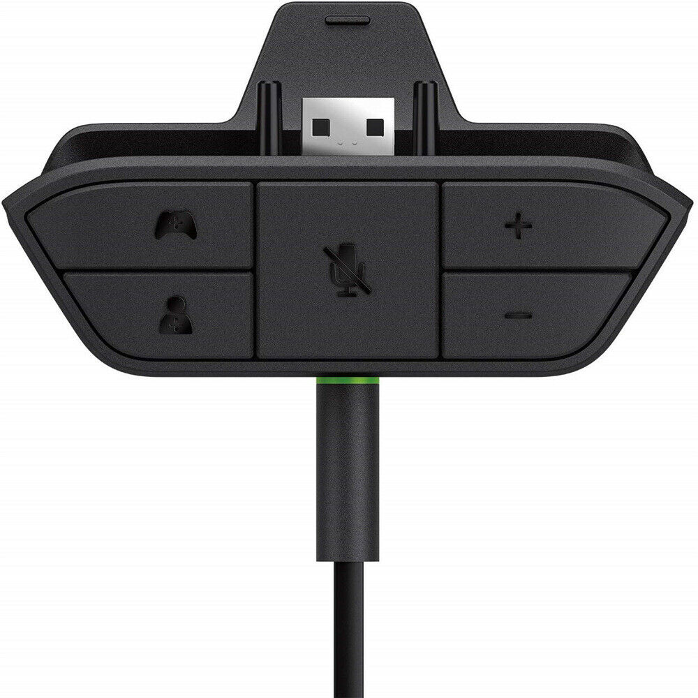 Headset Adapter Mic Headphone Converter for Microsoft Xbox One Controller Black