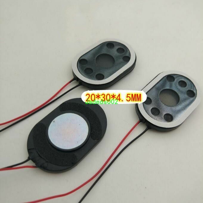 2pcs 20*30mm 8Ω 1.5W Oval speaker Loudspeaker Audio Parts
