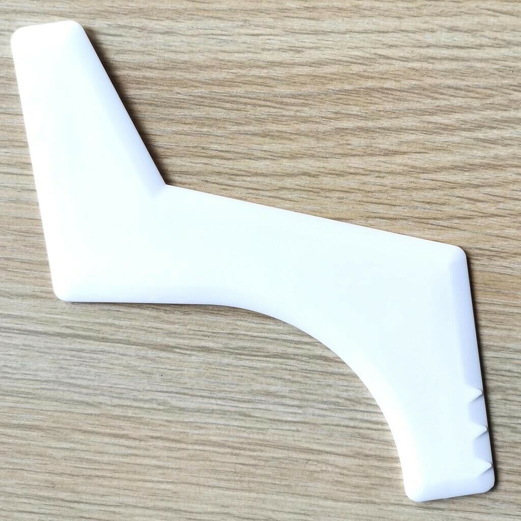 2 Set Neckline  Beard Shaping Template Stencil Beard Trimming Shaving