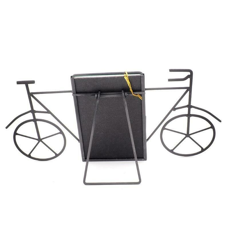Creative Iron Metal Bicycle Photo Picture Frame Home Room Table Decoration Gifts