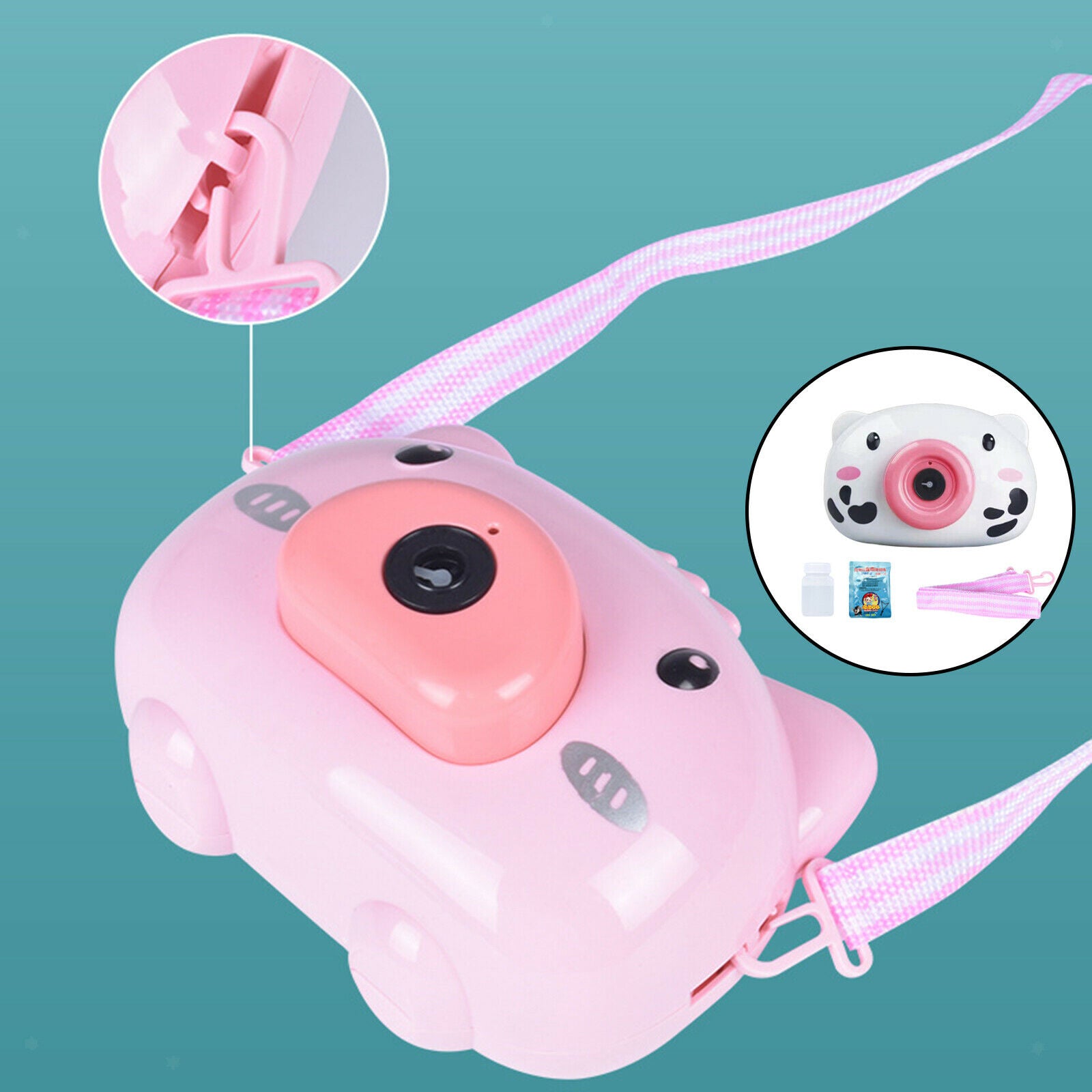 Bubble Blower, Automatic Bubble Maker Bobble Blowing Machine Toys with Dynamic