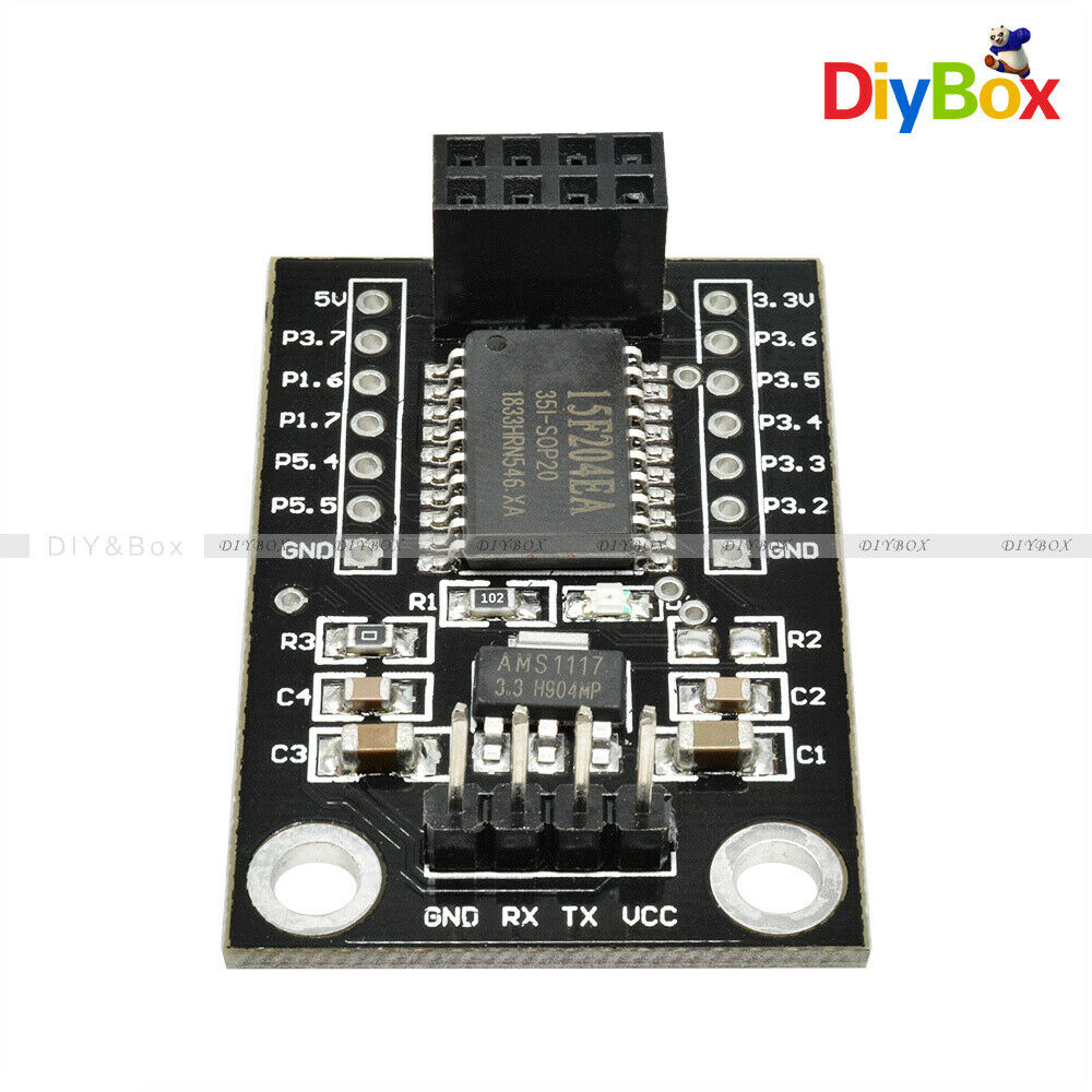 STC15F204 NRF24L01 Interface Wireless driver Board Wireless Development Board DI