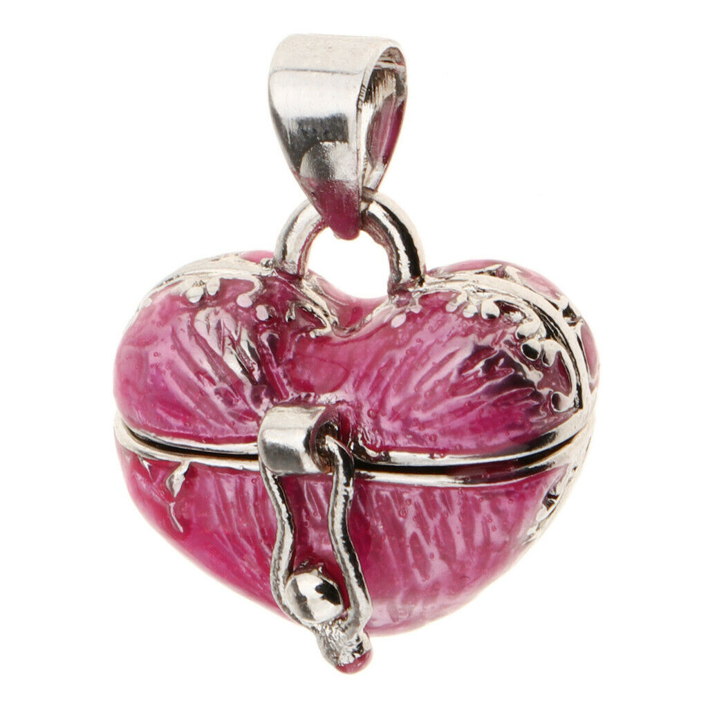 10pcs 2 styles Cremation Urn Case Pendants Memorial for Keepsake Jewelry