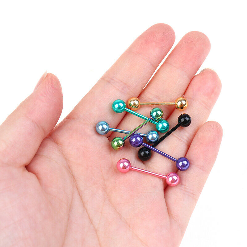 7 pcs/set Fashion Women Tongue Rings Ear Bone Piercings Body Jewelry Decorat Tt