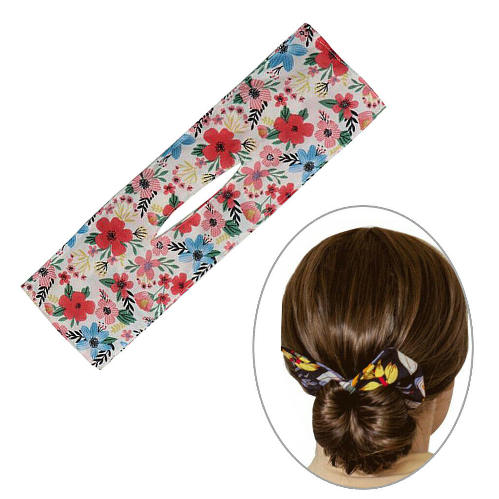 Women Deft Bun Hair Bands Headband Braider Maker Easy To Use Accessories Z