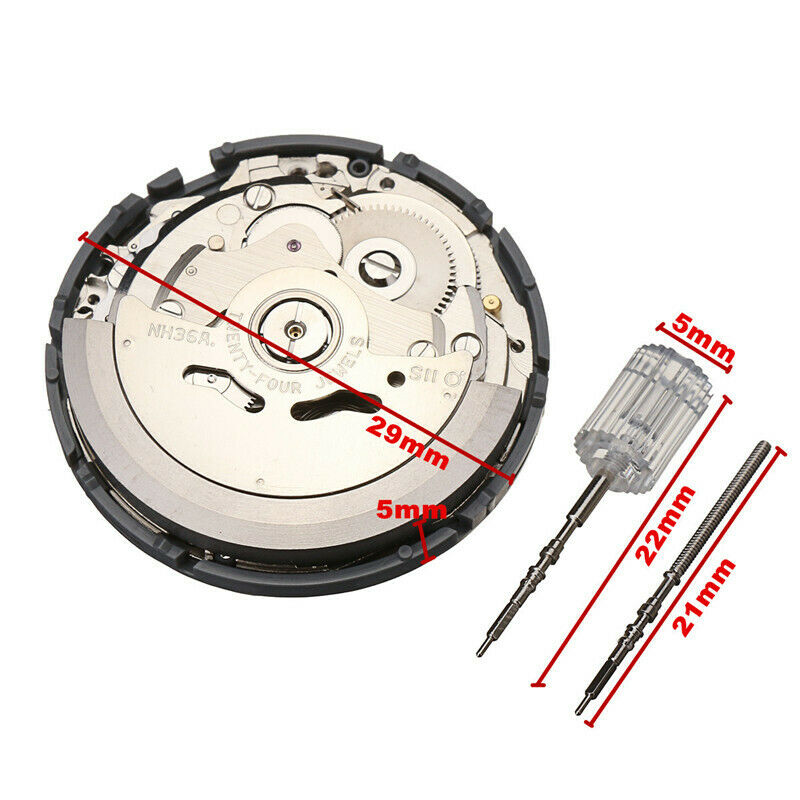 Automatic Watch Movement Mens Parts Mechanical Watch Movement NH36 Movement Y6M7