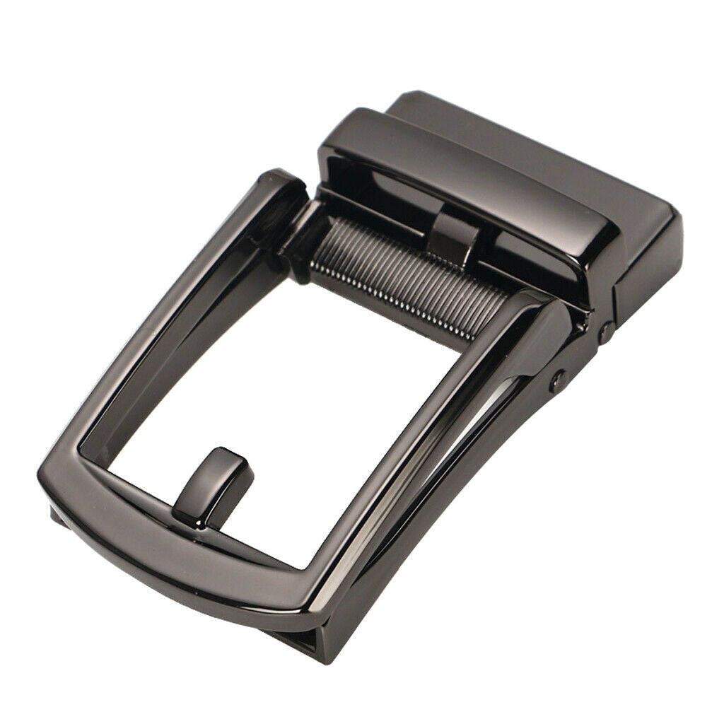 Robust metal alloy ratchet belt buckle, automatic replacement of the