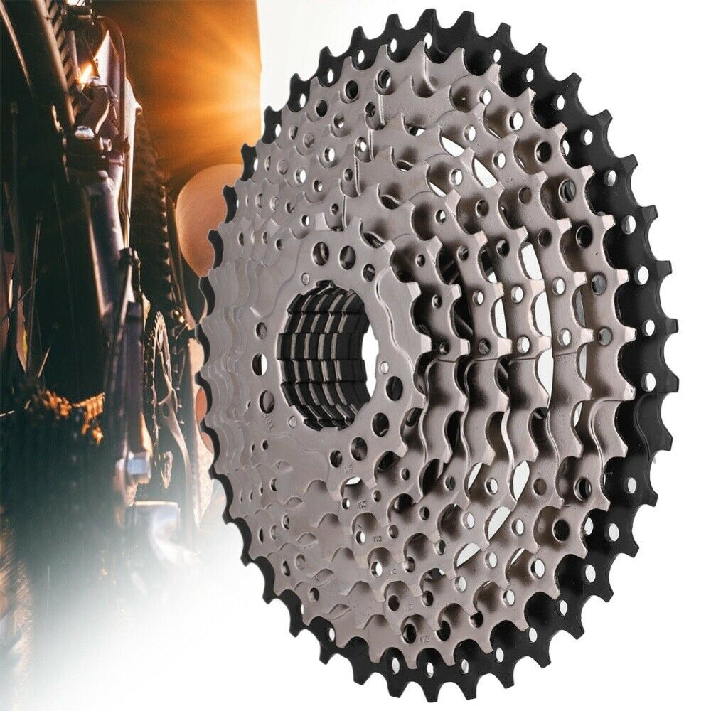 9 Speed Mountain Road Bike Freewheel Cassette 11-40T Bicycle Cycling Flywheel