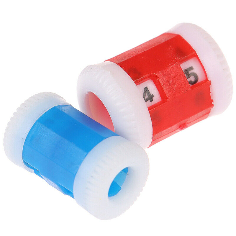 2PCs Weaving Manual Counter Crochet DIY Knitting Row Counter Tally Needle.l8