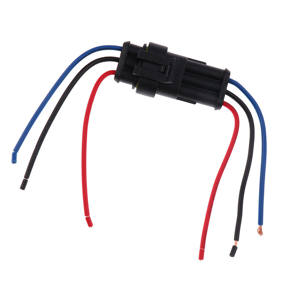 3-pin housing connector S wiring harness for car trucks, male and female