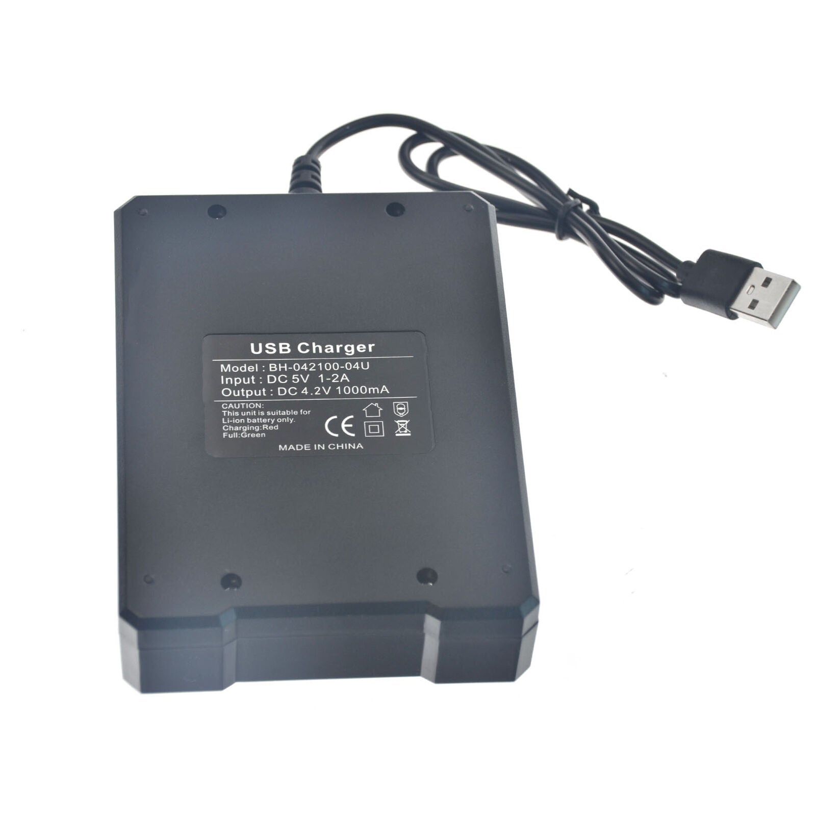 4 Slot Intelligent USB Rechargerable Battery Charger 16340 14500 Li-ion
