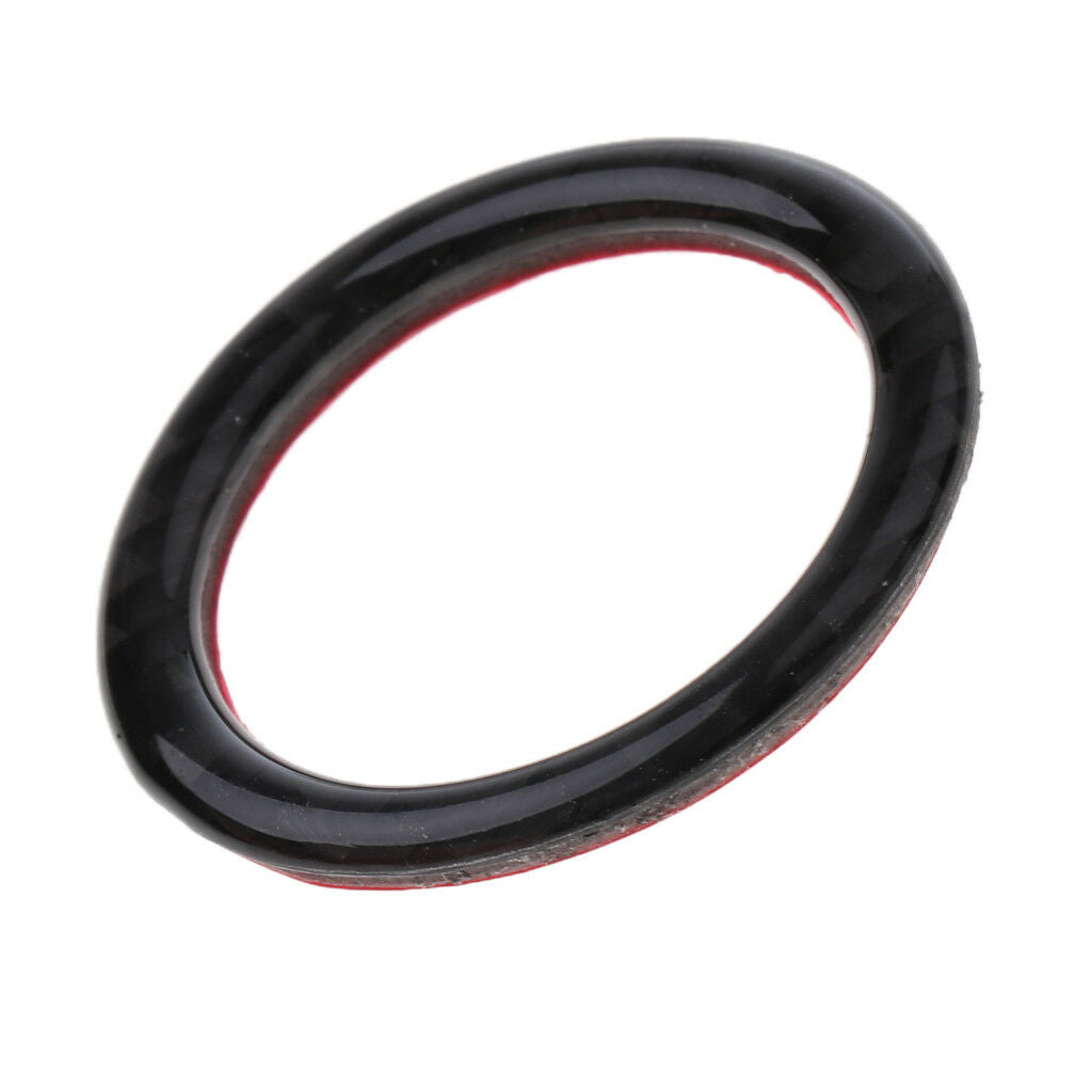 Car Start Stop Ignition Button Trim Ring Circle Stickers For BMW E90 E92 E93