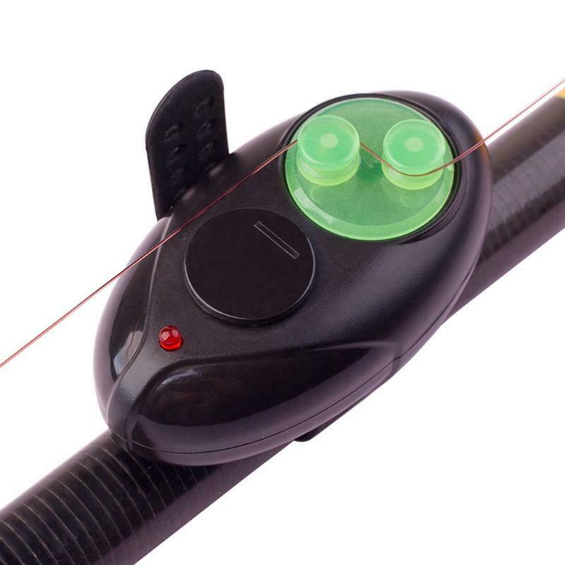 Fish Bite Alarms Electronic Fishing Bait Alarm with Sound Lights Indicator