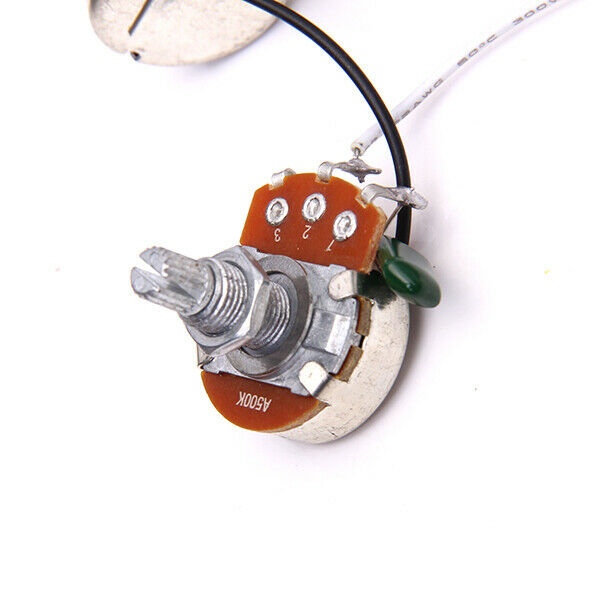 Wiring Harness 1V2T 1 Socket 5 Contacts for Electric Guitar