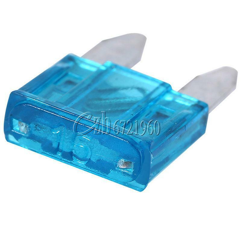 120PCS Assorted Car Fuse Auto Truck SUV Fuses Mini Blade Fuse Kits 5-30 AMP CZ