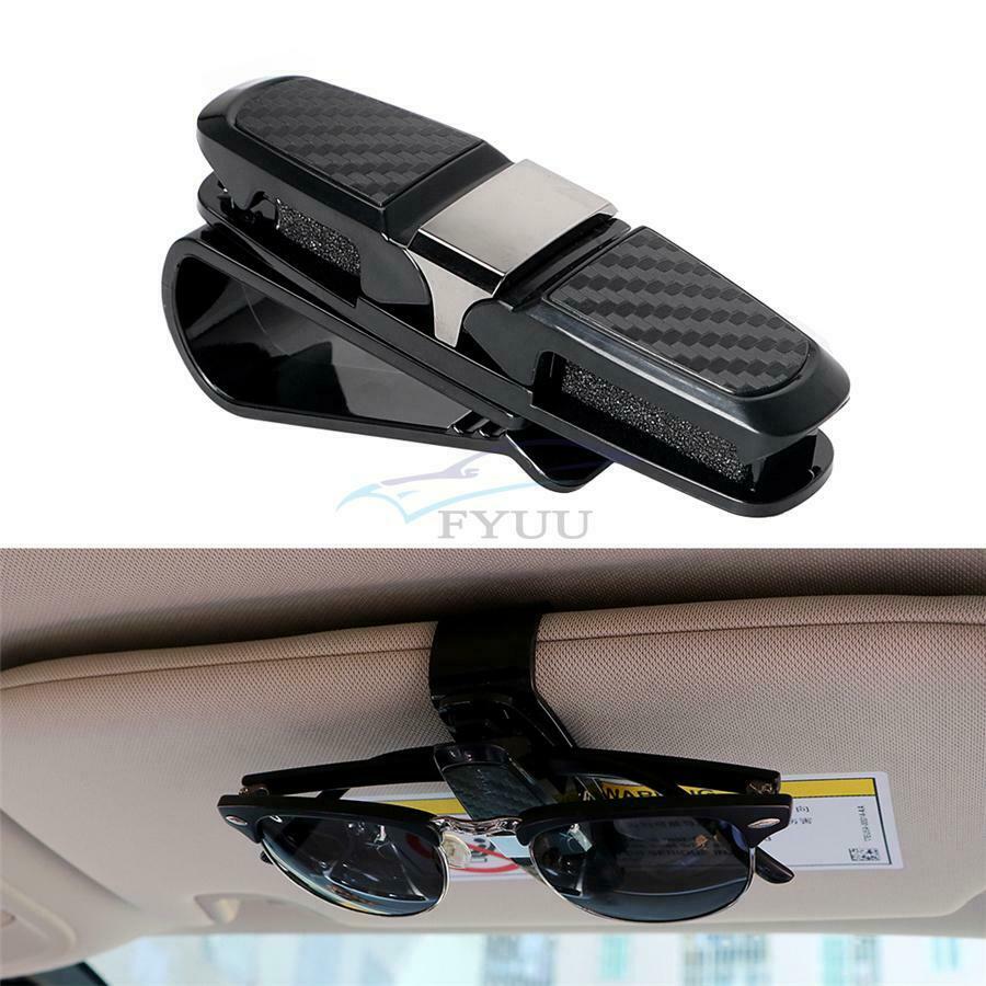 10×3.5×4.2cm ABS Autocar Interior Multi-function Glasses/ Cards Clip Accessories