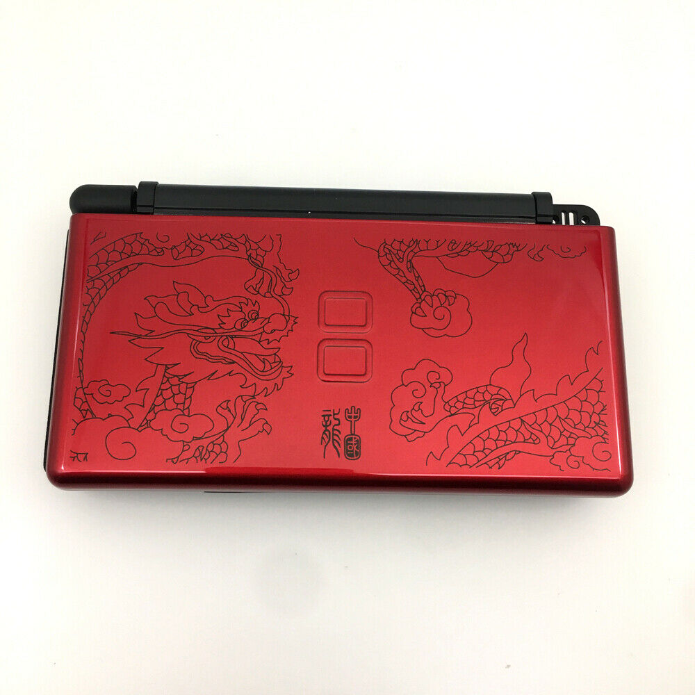 Red Imperial Dragon Housing Shell Buttons+Screwdriver For Nintendo DS Lite NDSL