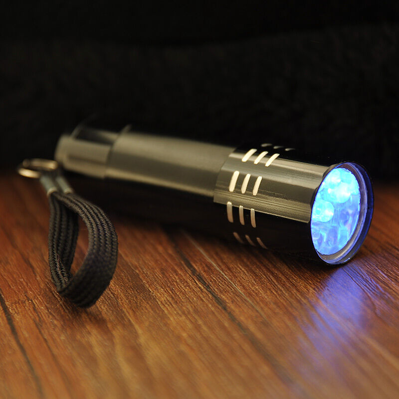 Hot Mini UV Ultra Violet 21 LED Flashlight Blacklight Aluminum Torch Light Lamp