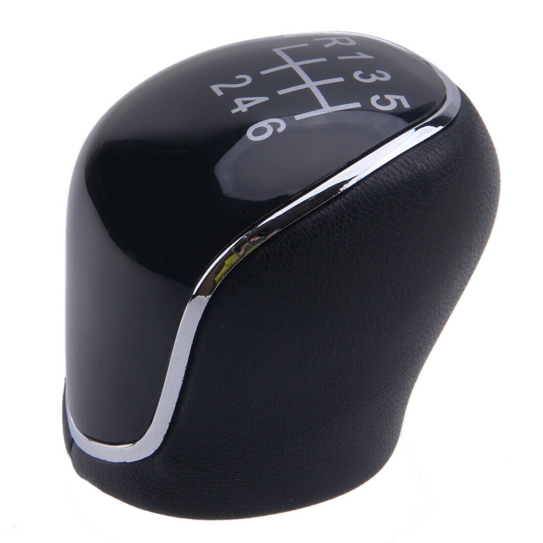 6 Speed Gear Shift Knob Fit for Ford Mondeo IV Focus MK2 MK3 S-MAX Transit C-MAX