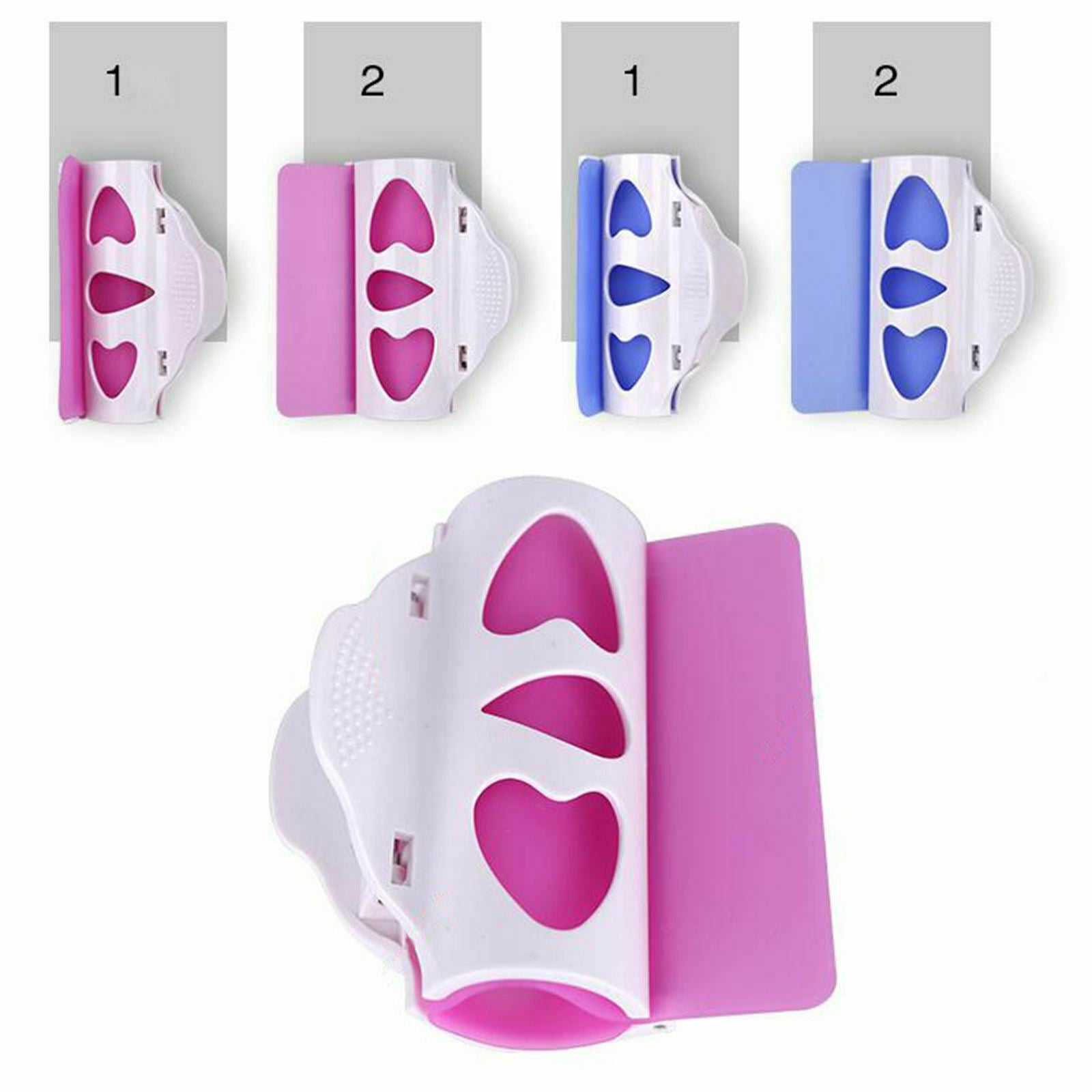 Salon Barber Hair Curler Clip Perm Rolls Hair Roller Heat Preservation - Blue L