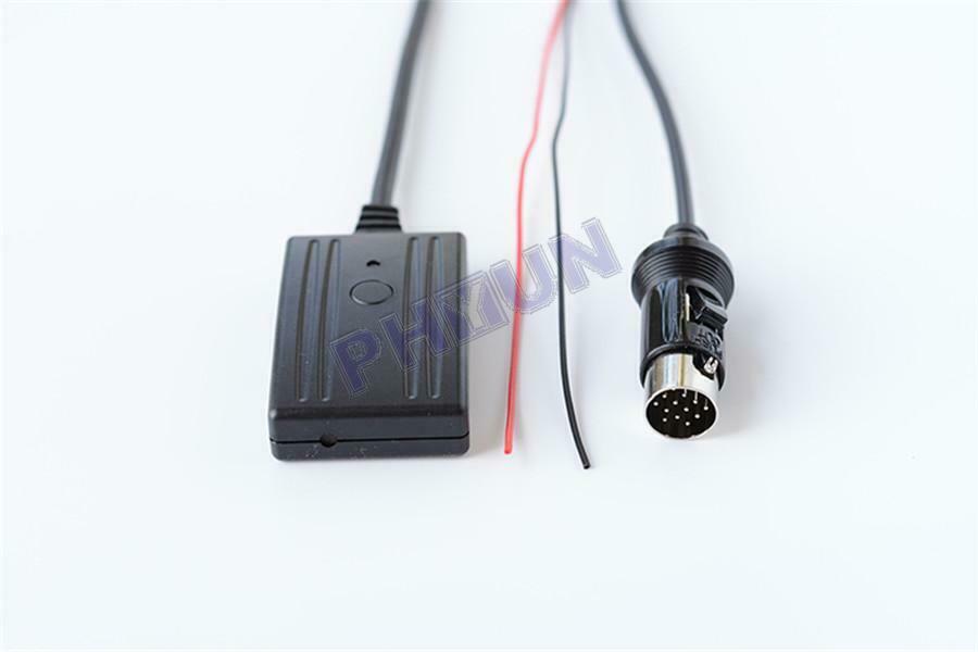 13Pin For Kenwood Bluetooth Wireless Audio Module Aux Cable Hands Free Adapter