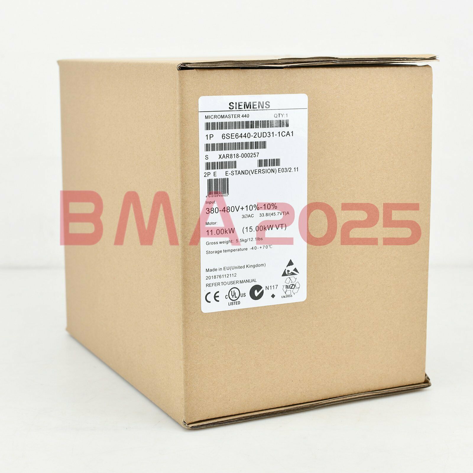 1PC Brand New sealed 6SE6440-2UD31-1CA1 one year warranty DHL free ship SM9T