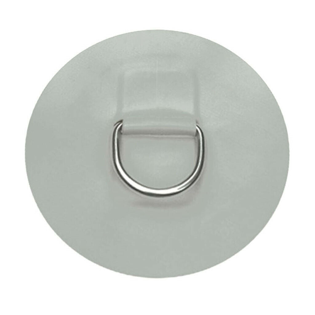 Stainless Steel PVC D-Ring Patch for Inflatable Boat Dinghy Kayak Canoe