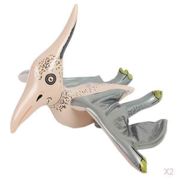 2 X Inflatables Blow-up Games Pterosaur Dinosaur Shape for Kids