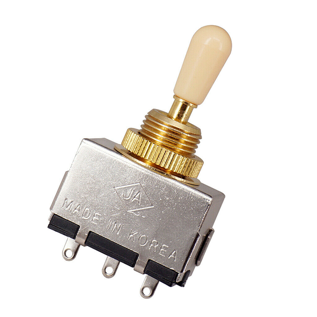 Finest 2Pcs Metal Tone Toggles Switches for LP EPI Style Guitar Accessory