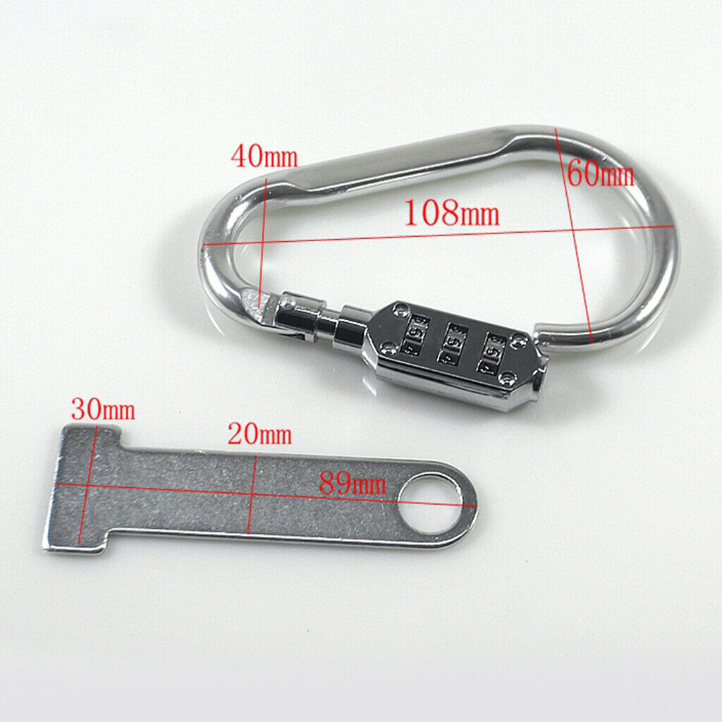 Security Set Motorbikes  Lock Combination Code Lock + T-Bar Anti-theft