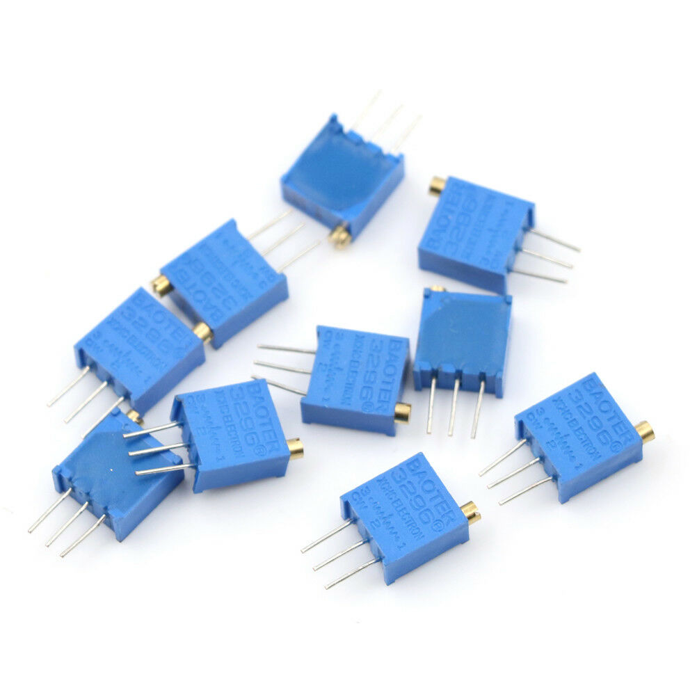 10pcs Blue 103 10K ohm 3296W Trim Pot Trimmer Potentiomete.l8