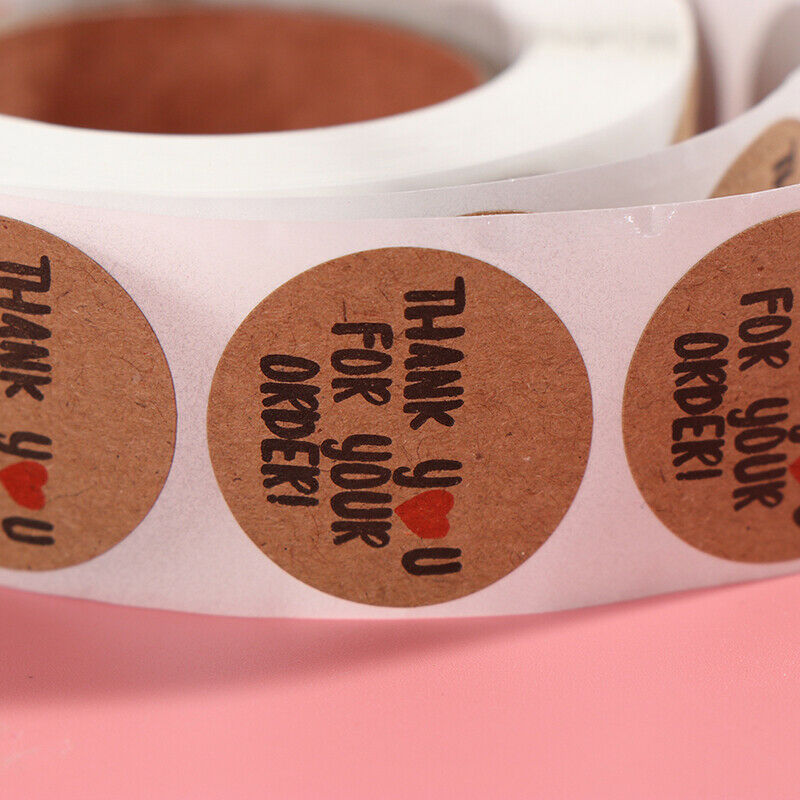 500pcs thank you stickers scrapbooking for envelope seal labels sticke.l8