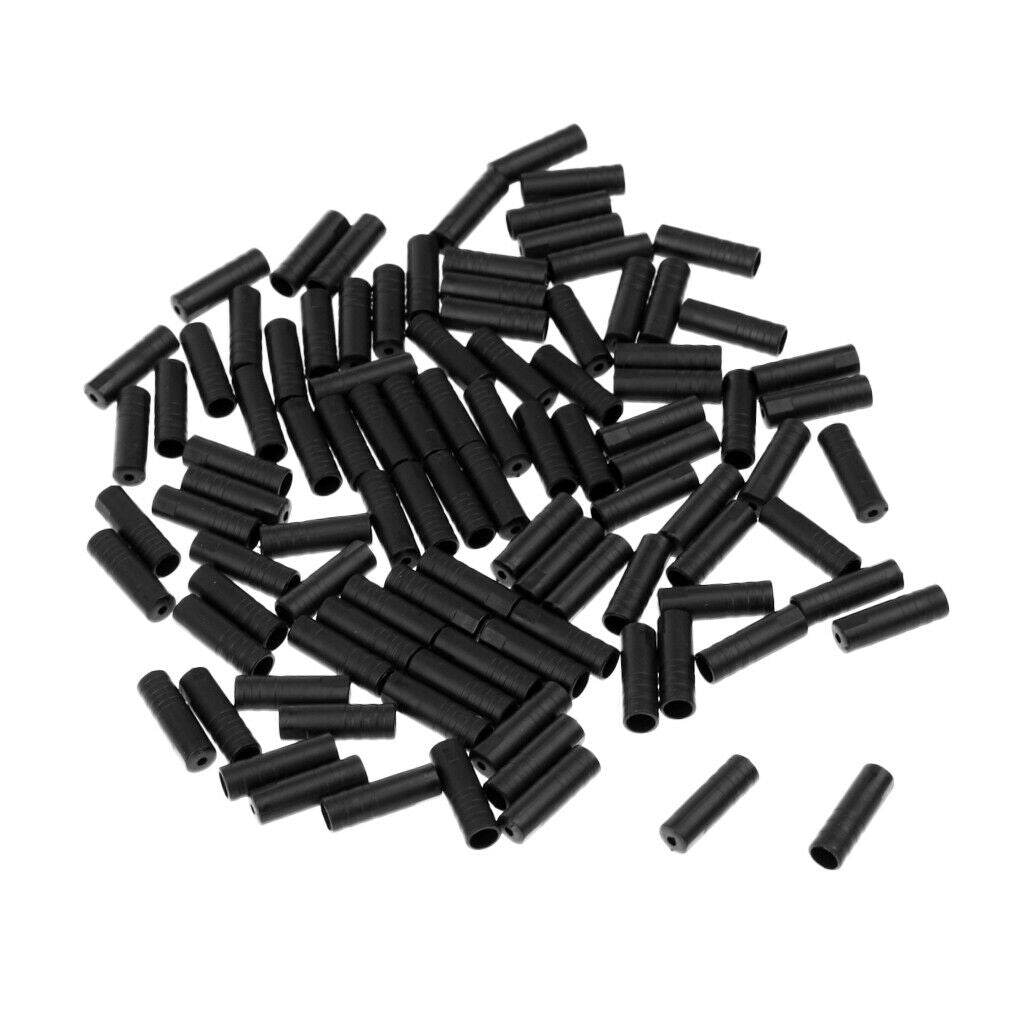100Pcs Plastic Bike Derailleur Shift Cable End Caps Shift Housing Ferrules