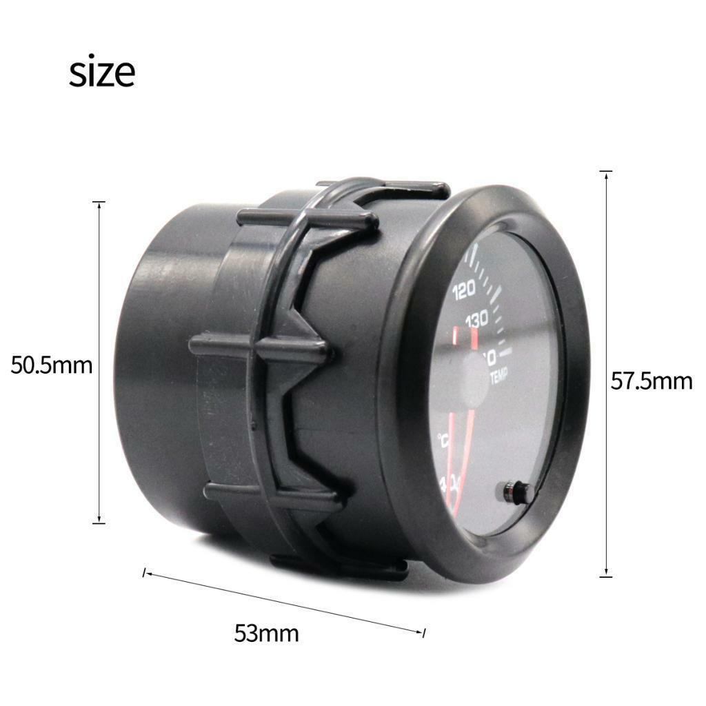 52mm Auto Car Electrical Digital Oil Temp Meter Gauge with Sensor 40-140â„ƒ