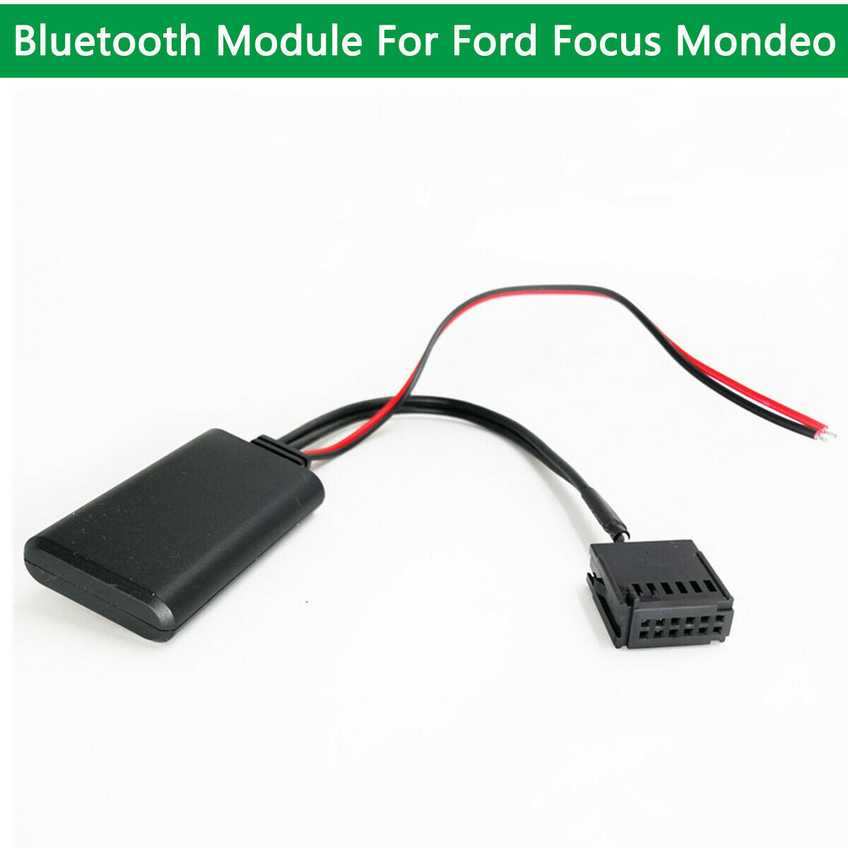 6000CD Bluetooth Module AUX-IN Cable Wireless Audio Adapter For Focus Plug Play