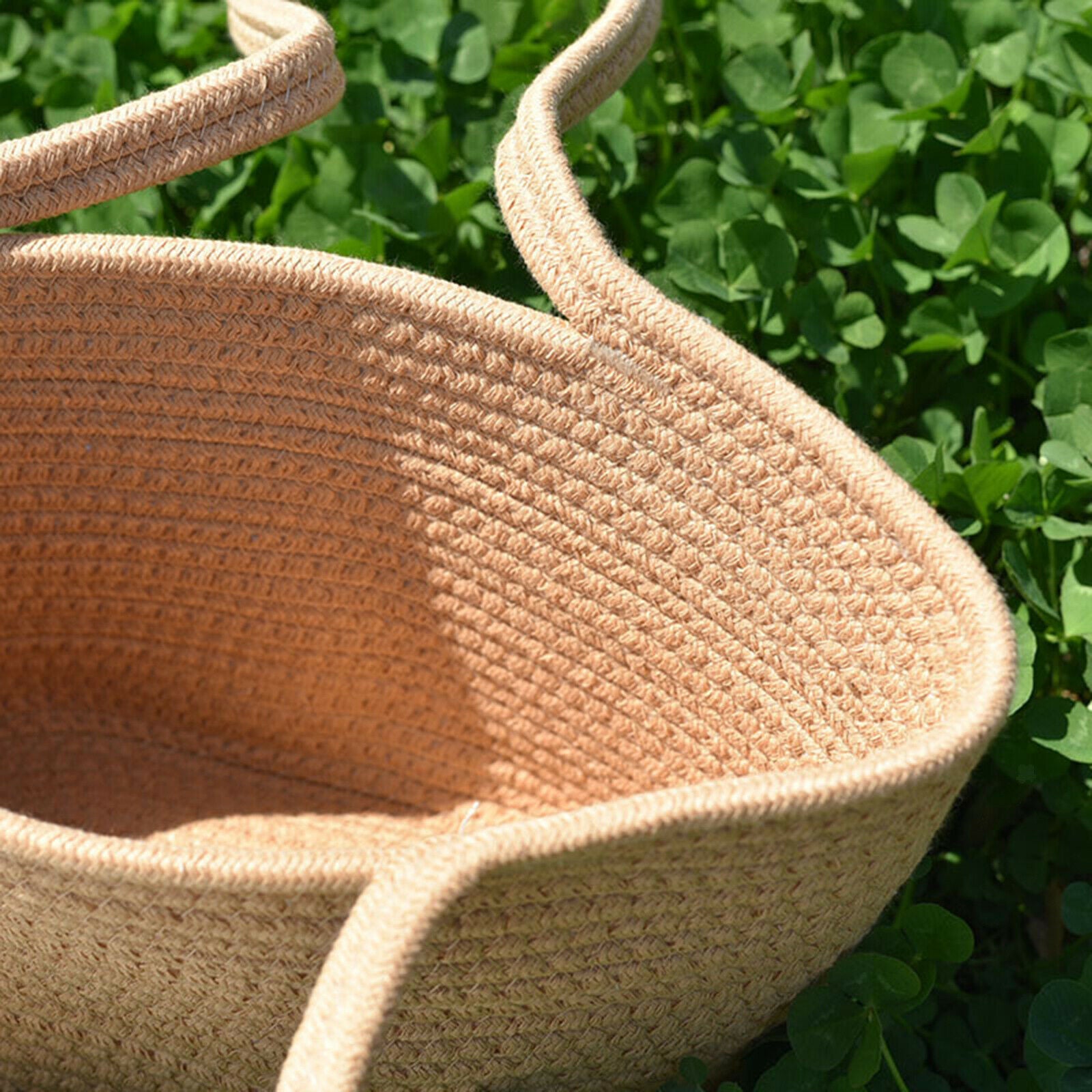 Cotton Woven Womens Handbag Beach Bag Large Capacity Tote Big Hobo Purse