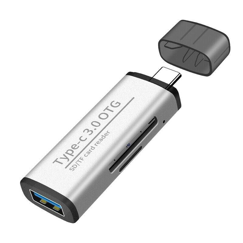 USBC3.0 Multi-Card Reader for SDXC,SDHC,TF,SD,MMC,RS-MMC,Mini SDXC,Mini SD,MinD3