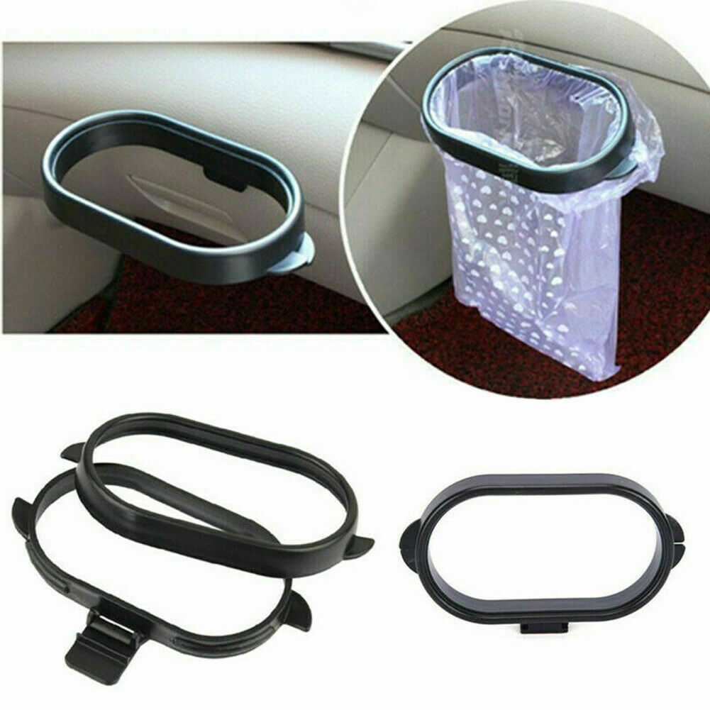 Universal Home Car Trash Can Bin Rubbish Garbage Holder Organizer Bag Hanger
