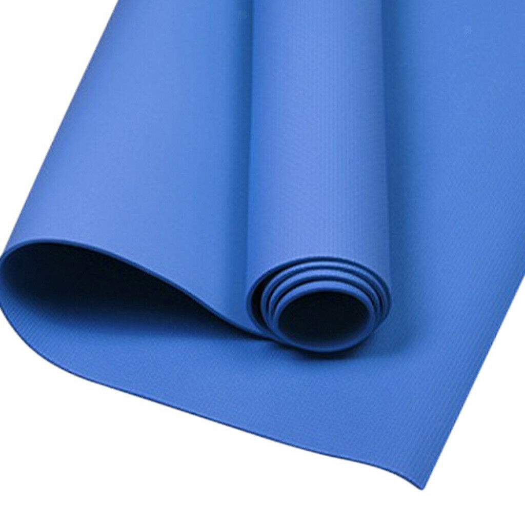 2PC Non-Slip Thick Yoga Mats Portable Cushion Support for Pilates Picnics