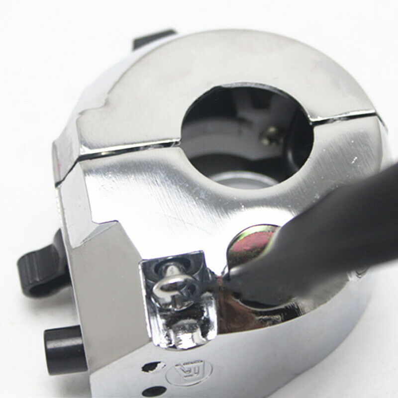 1x Plating Motorcycle Handlebar Horn Button Turn Signal Fog Light Control Switch