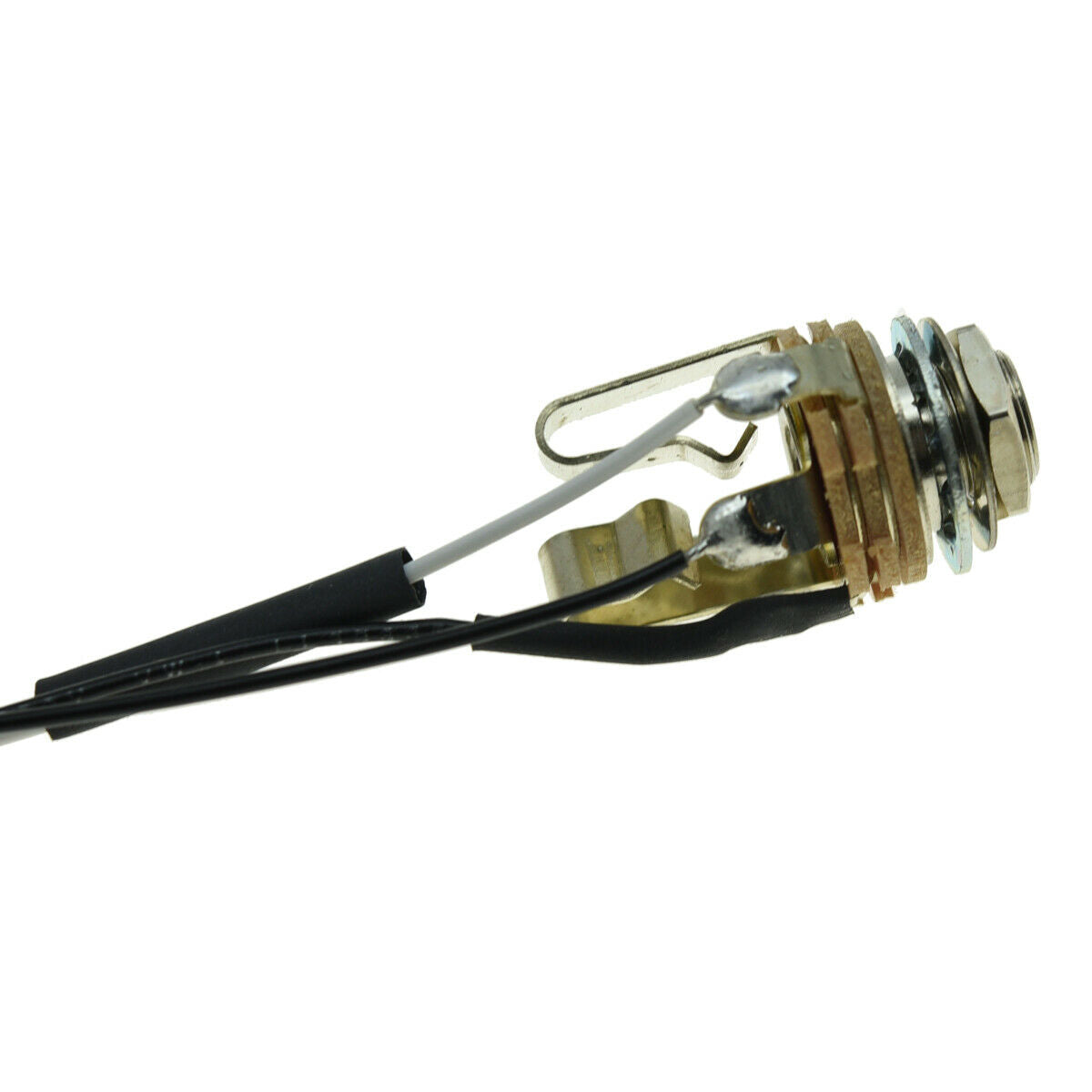 Active Pickup Battery Clip with Switchcraft Stereo Jack Wiring Harness for EMG