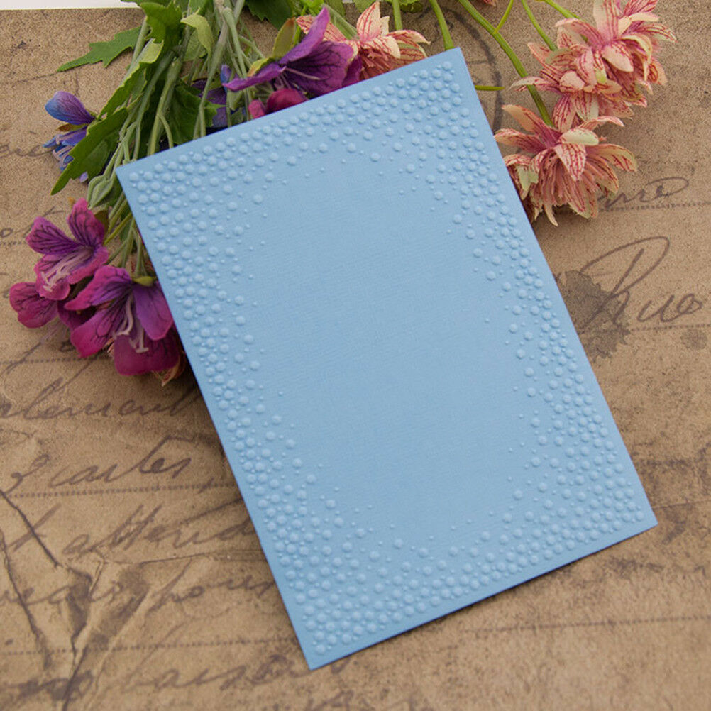Bump Embossing folders Plastic Embossing Folder For Scrapbooking DIY card.l8
